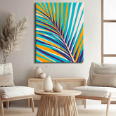 Painting by Numbers Abstract Palm Leaf